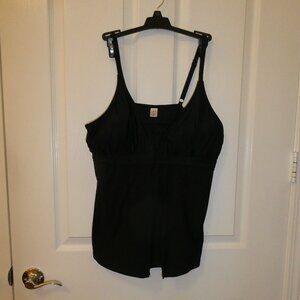 Jaclyn Smith Tankini top with Swim Skirt Size 18 - NWT